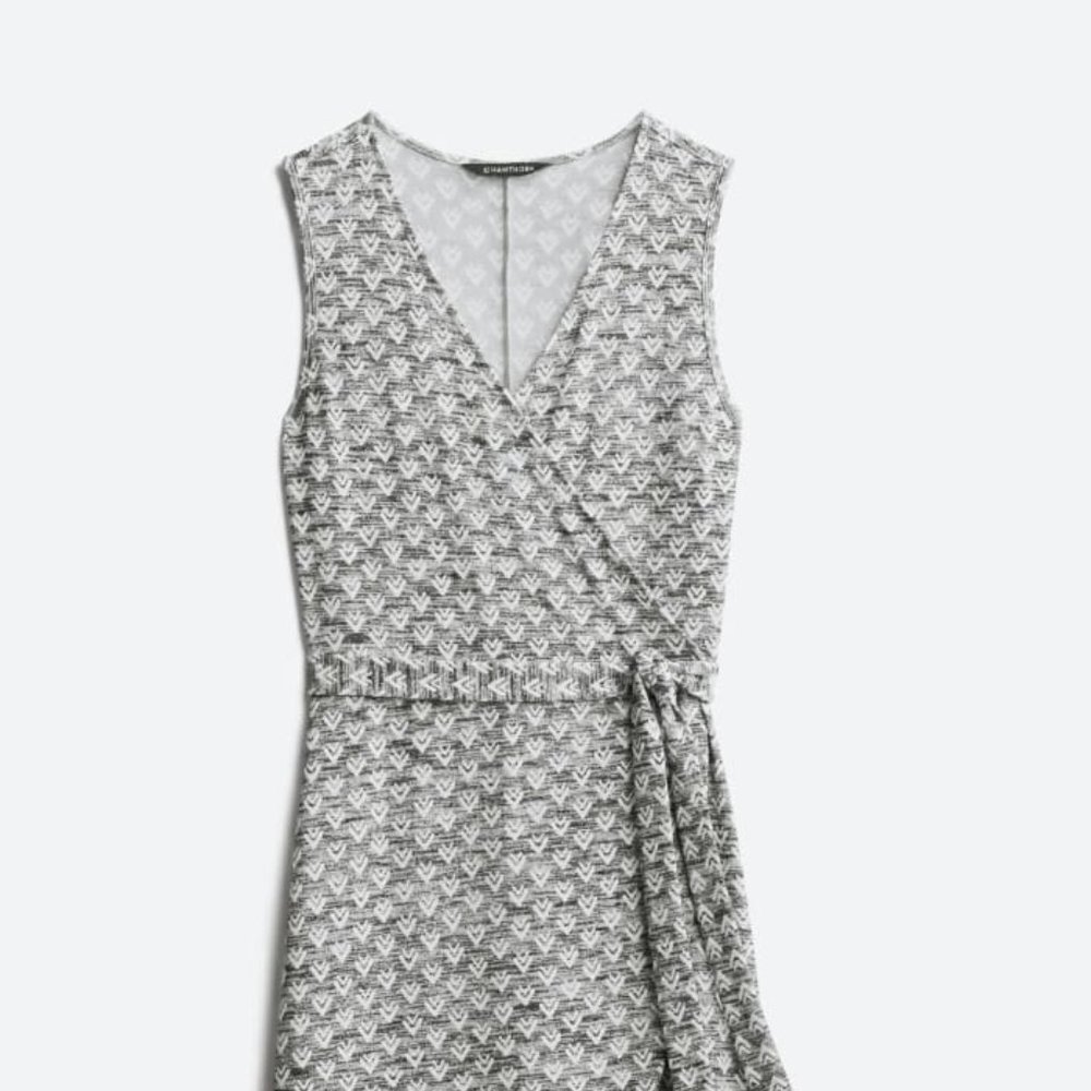41 HAWTHORN Liana Faux Wrap Knit Dress
